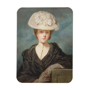 Fröcken Mary Hickey, 1770 (olja på kanfas) Magnet