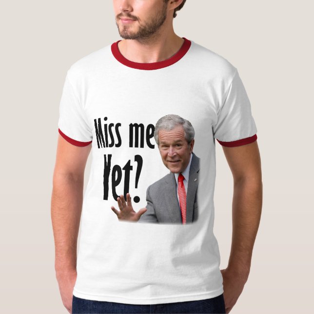 Fröcken mig ännu? Anti Obama t-skjorta T-shirt (Framsida)