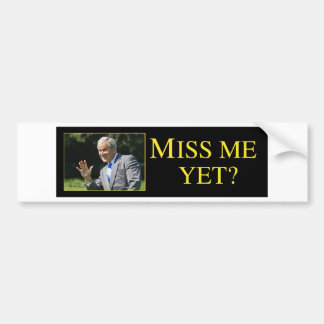 Fröcken mig ännu? George Bush Bildekal