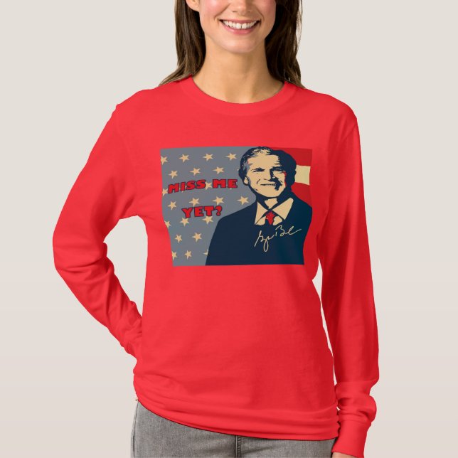 Fröcken mig Yet damLS-utslagsplats T-shirt (Framsida)