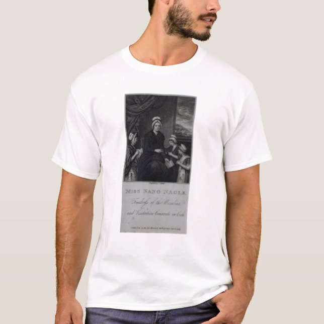 Fröcken Nano Nagle, 1809 Tee Shirt (Framsida)