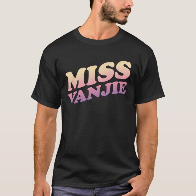 Fröcken Vanjie T Shirt (Framsida)
