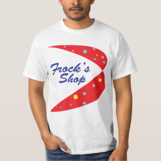 Frock'sen shoppar 50-talstilskjortan t shirt