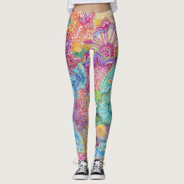 Frodas all över damasker leggings