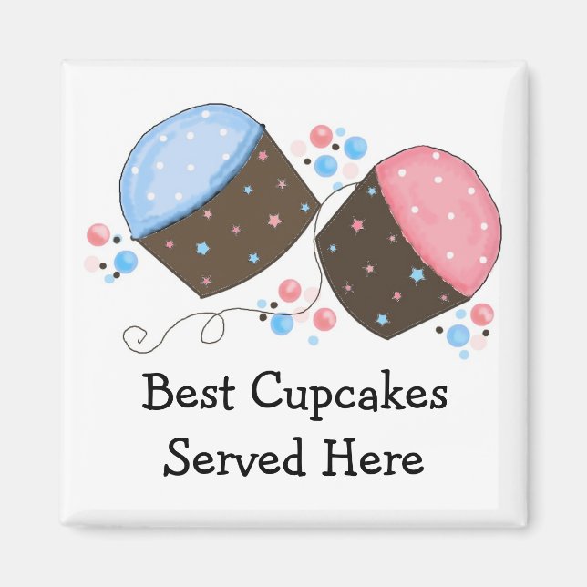 Froderade Muffinsar med Cute Sayed Magnet (Framsidan)