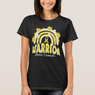 frodig bencancerkrigare regnbåge t shirt