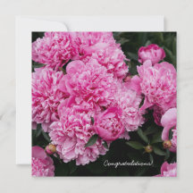 Frodig Rosa Pion Trädgård Blommig Fin Konst