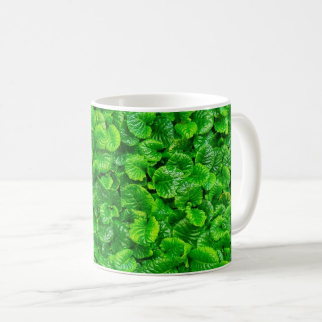 Frodiga Gröna Blad  Kaffemugg (Framsida höger)