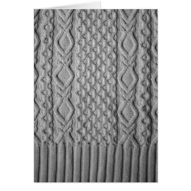 Frodiga stack kablar hälsningskort (Framsidan)