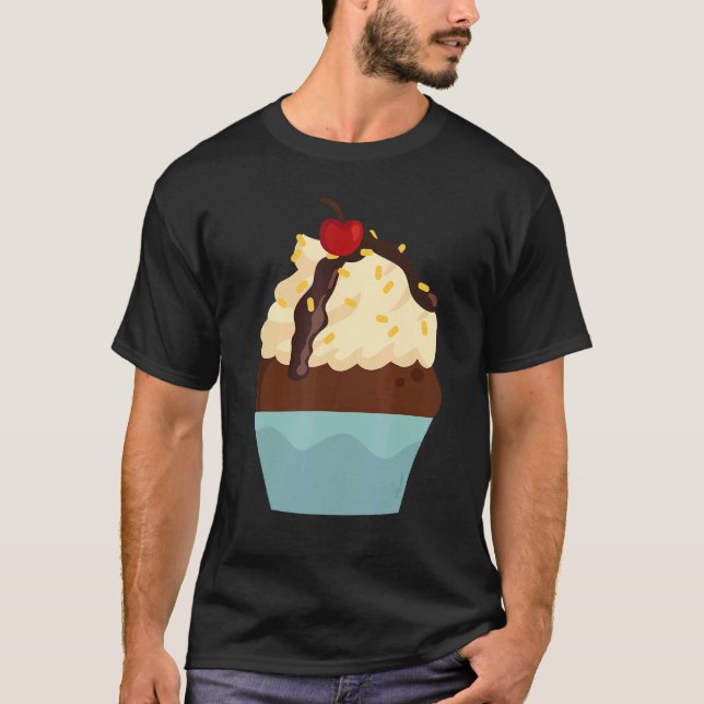 Froding Baking Cupcoa Dessert Pastry Chef Baker T Shirt (Framsida)