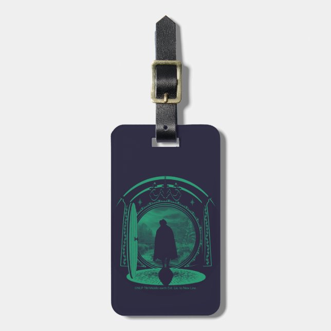 FRODO™ Lämnar THE SHIRE™ Silhuett Bagagebricka (Vertikal Framsida)