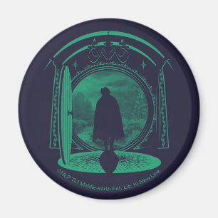 FRODO™ Lämnar THE SHIRE™ Silhuett Magnet
