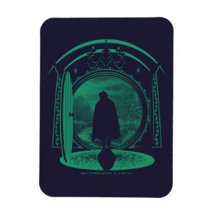 FRODO™ Lämnar THE SHIRE™ Silhuett Magnet