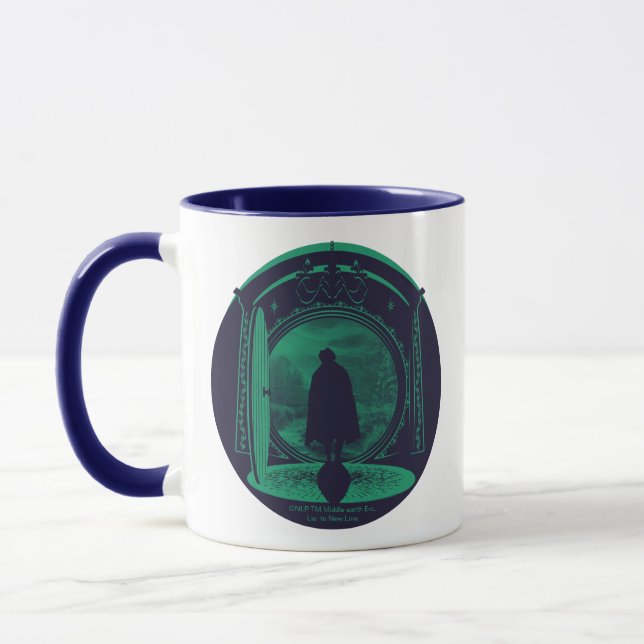FRODO™ Lämnar THE SHIRE™ Silhuett Mugg (Vänster)