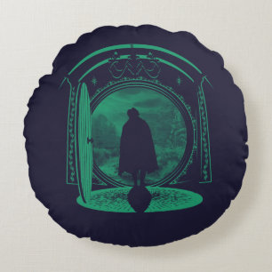 FRODO™ Lämnar THE SHIRE™ Silhuett Rund Kudde