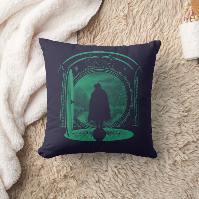 FRODO™ Lämnar THE SHIRE™ Siluett Kudde (Filt)