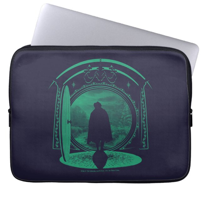 FRODO™ Leaving THE SHIRE™ Silhouette Laptop Fodral (Framsidan)