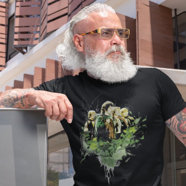 FRODO™ med vektorkollage med Hobbit Vector Collage T-shirt (Skapare uppladdad)