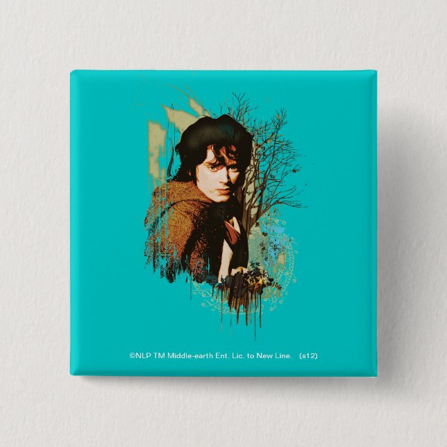 FRODO™ Mixed Media Vector Collage Knapp (Framsida)