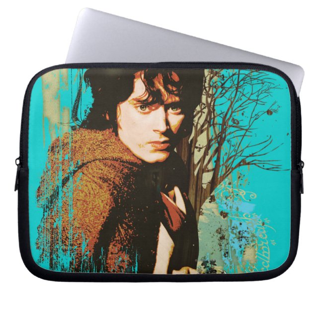 FRODO™ Mixed Media Vector Collage Laptop Fodral (Framsidan)