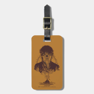 FRODO™ MONTER DOOM™ Tengwar-inskription Grafik Bagagebricka