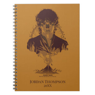 FRODO™ MOUNT DOOM™ Tengwar-inskrift Grafik Anteckningsbok