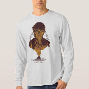 FRODO™ MOUNT DOOM™ Tengwar-inskription Grafik T Shirt