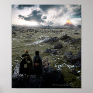FRODO™ och Samvis stående Poster