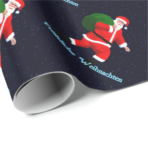 Froehliche Weihnachten - Jultomten Presentpapper