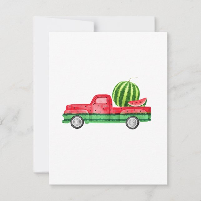 Fröfri vattenmelonfrukt (Framsida)