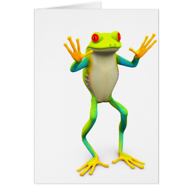 frog1 hälsningskort (Framsidan)