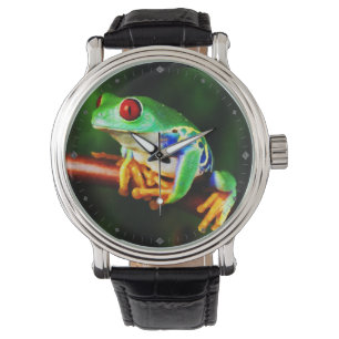 Frog 1 Alternativ för bevakning och siffror Armbandsur