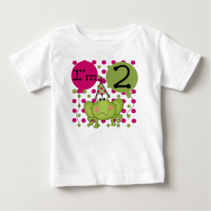 Frog 2:a födelsedag Rosa T-shirt