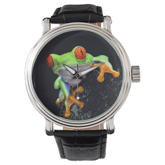 Frog 3 Alternativ för bevakning och siffror Armbandsur (Framsida)