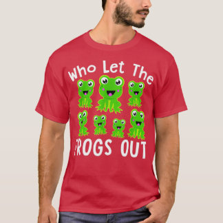 Frog Älskare SOM LÄMNADE FROGEN UT Boys Girls Kids T Shirt