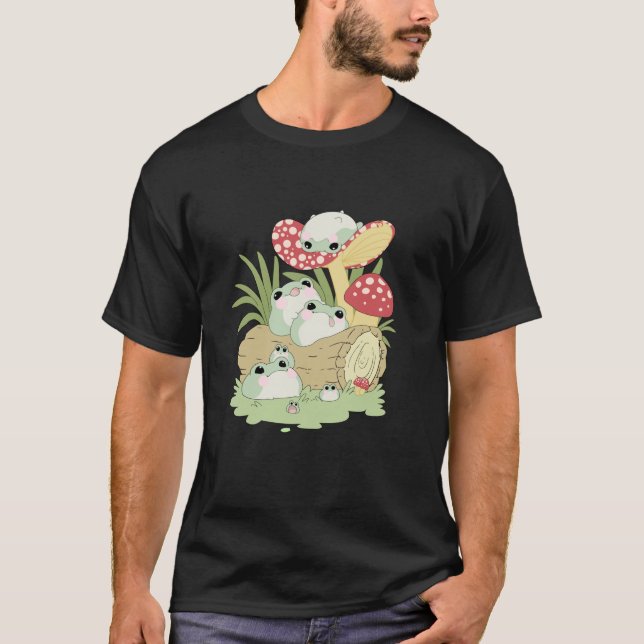 Frog Älskare T Shirt (Framsida)