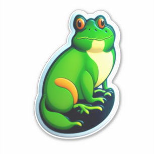 Frog Älskare Unite Discovery Unik Sticker Design Klistermärken