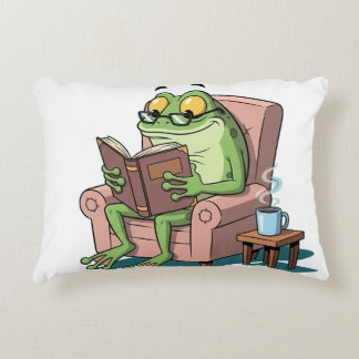 Frog and Education Prydnadskudde