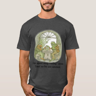Frog andoad Eating Cookies friend T Shirt