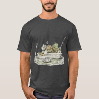 Frog andoad Fishing funny T Shirt