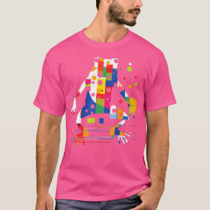 Frog Animal Motif Art Frog T Shirt