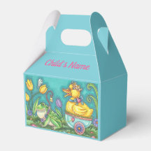 FROG & ANKA PÅSKÄGG GABLE FAVOR BOX Personalize