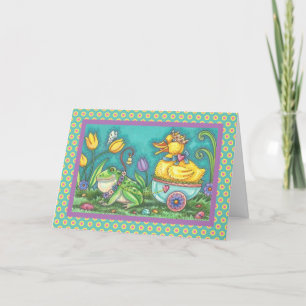 FROG & ANKA PRINCE PÅSK NOTE GREETING CARD Verse Helgkort