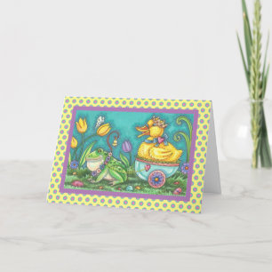 FROG & ANKA PRINCE PÅSK NOTE GREETING CARD Verse Helgkort