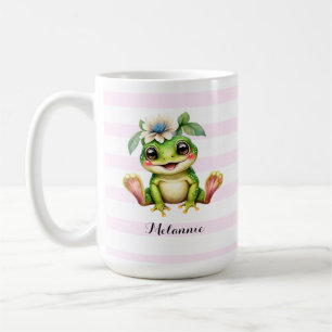 Frog Anpassningsbar Cute Kaffemugg