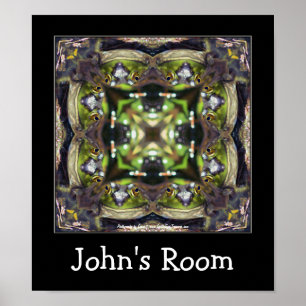 Frog Ansikte Kids Room Personlig Poster