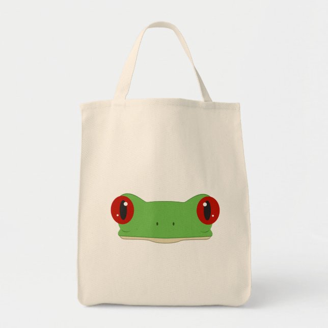 Frog Ansikte Tygkasse (Framsidan)