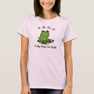 Frog är helt beroende av Gud T-Shirt