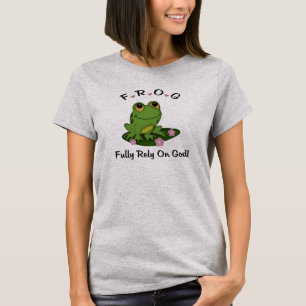 Frog är helt beroende av Gud T-Shirt