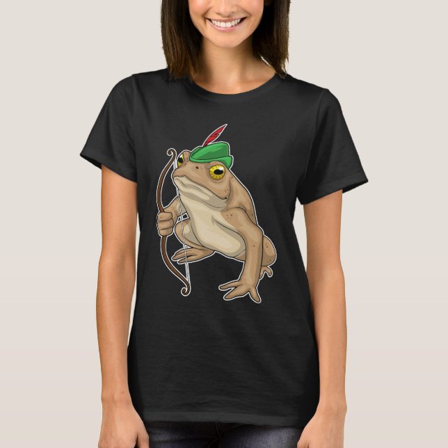 Frog Archer Bow T Shirt (Framsida)